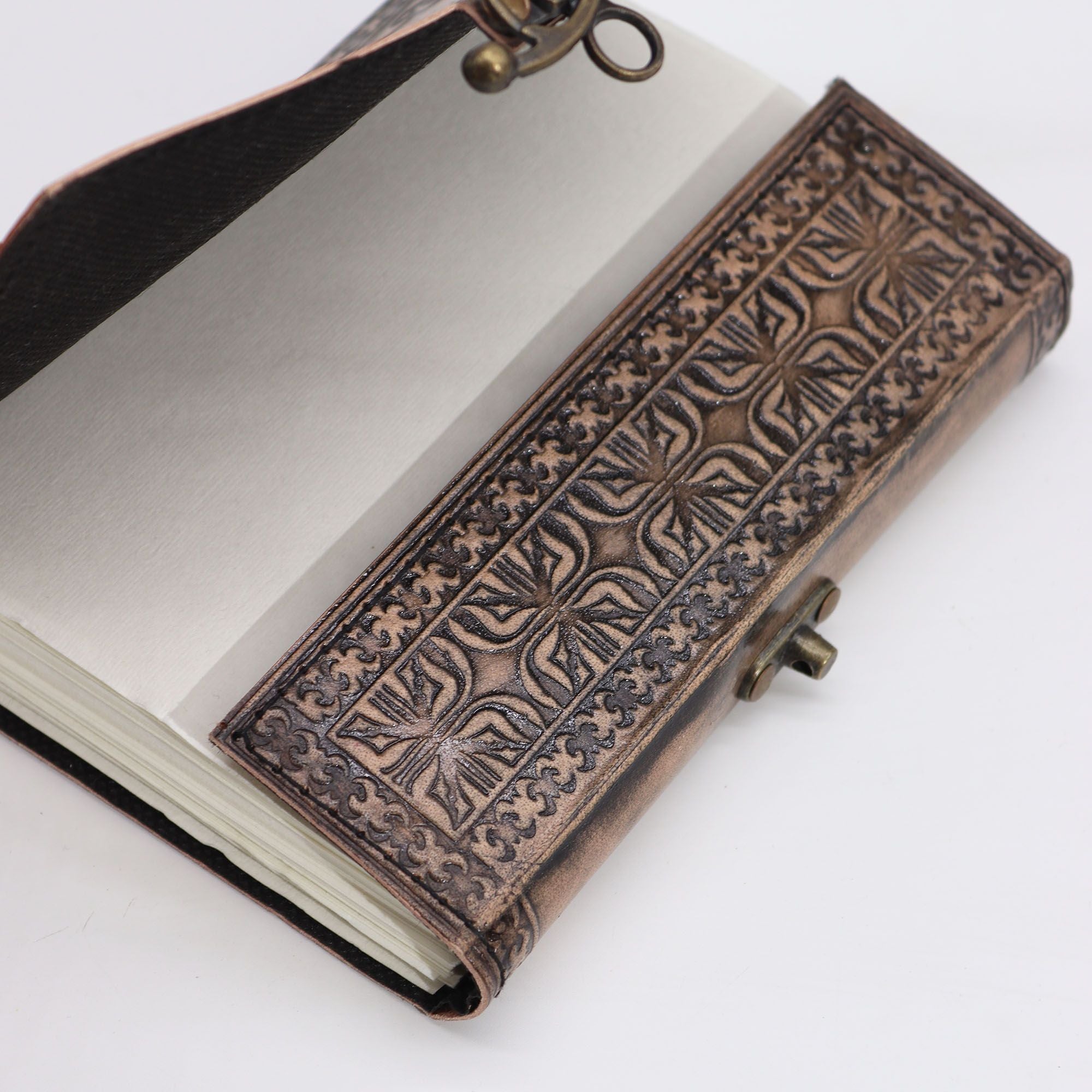 Lotus Madala Esoteric Notebook in Antique Grey with 200 Pages
