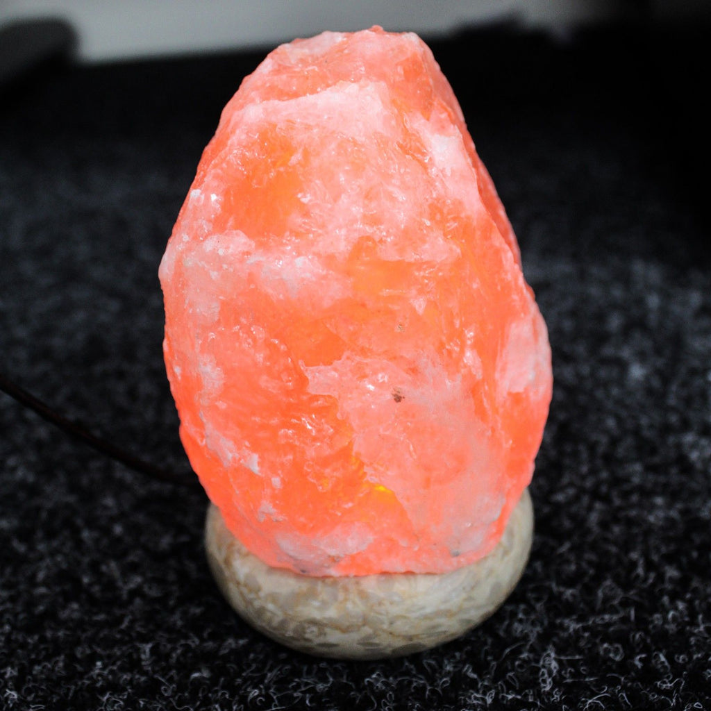 Quality USB Natural Salt Lamp Unique 11.5 cm Himalayan Light