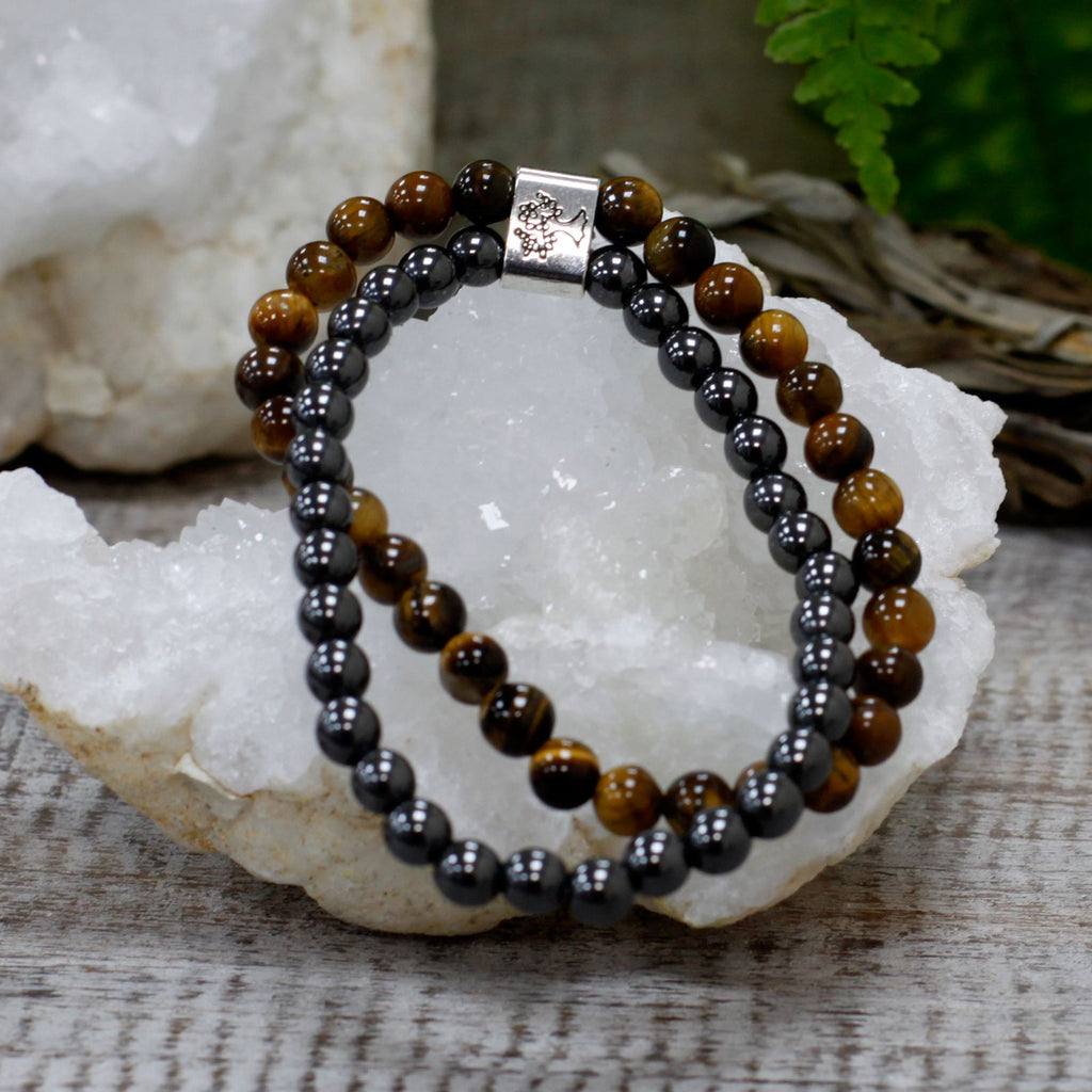 Magnetic Tiger Eye Gemstone Bracelet for Unique Style Appeal