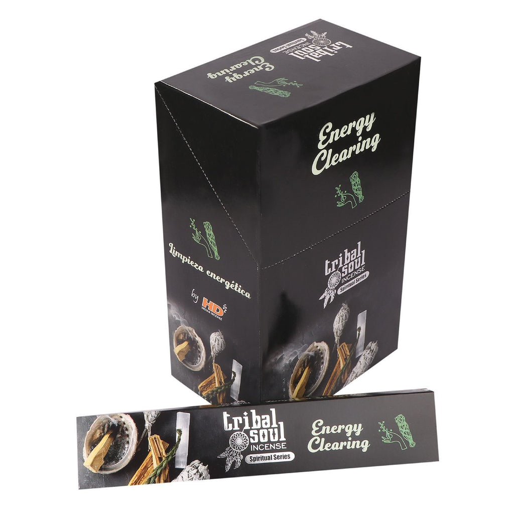 Tribal Soul Spiritual Incense Sticks with Ceramic Holder Set