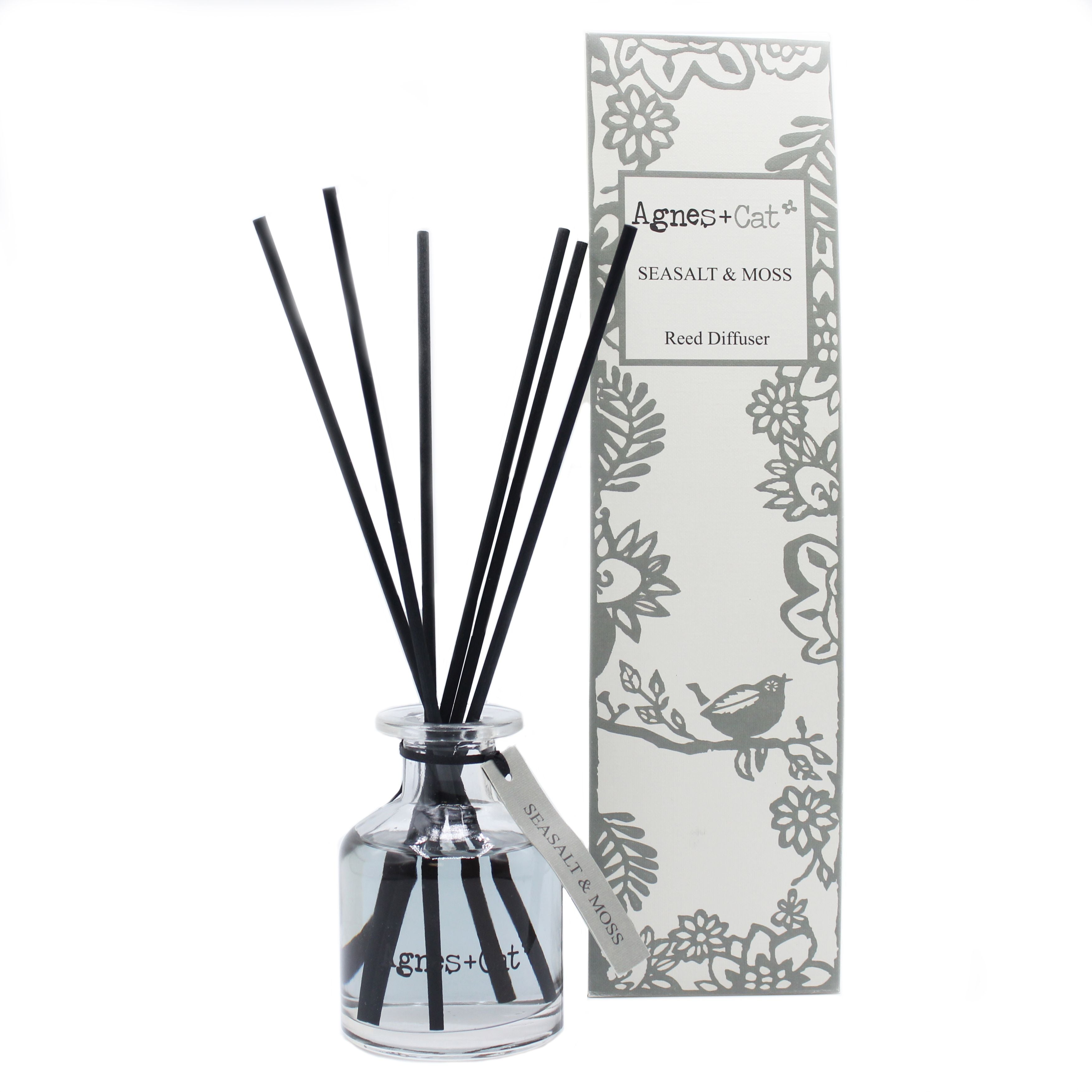 140ml Reed Diffuser Seasalt and Moss for Fresh Coastal Aroma