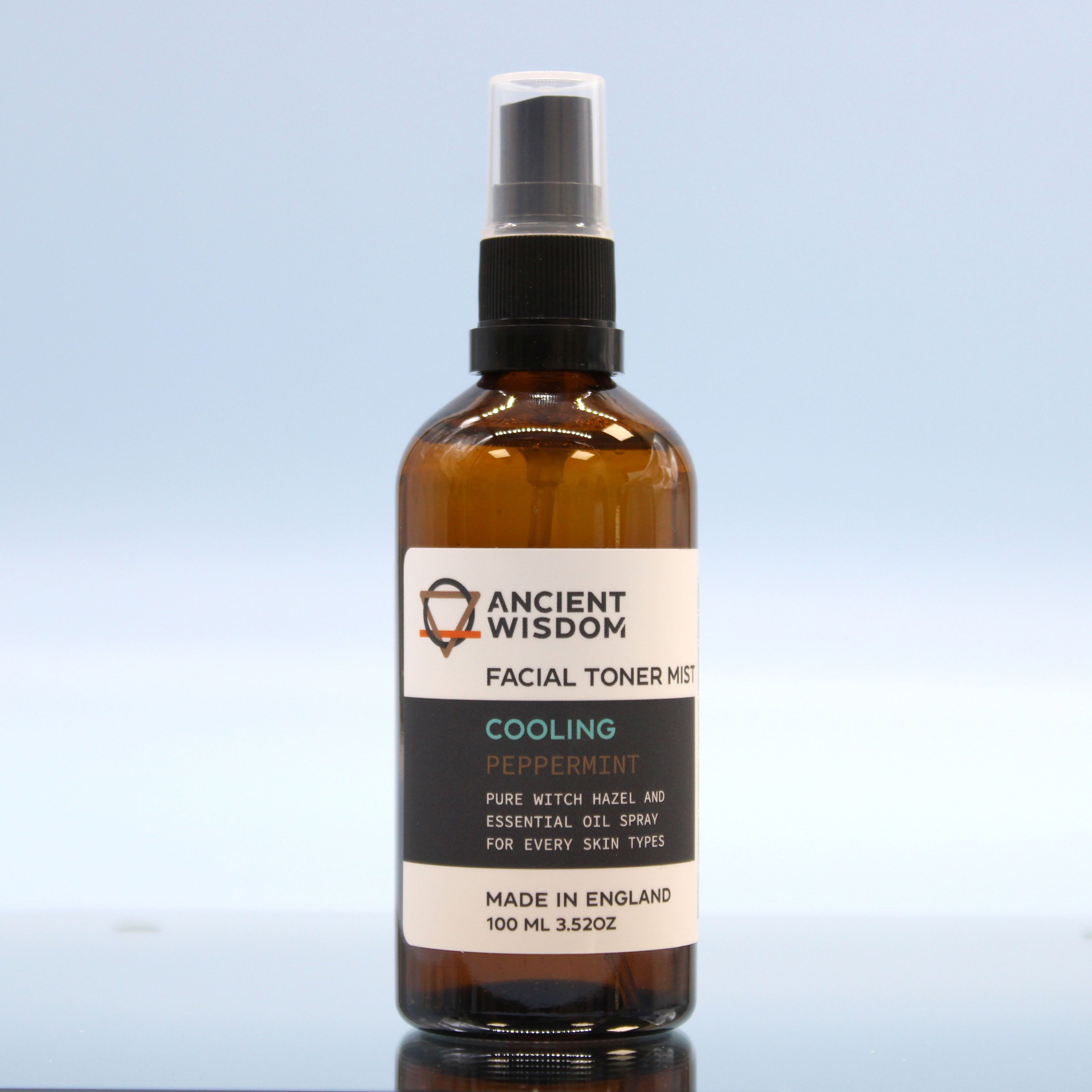 Witch Hazel with Peppermint 100ml Facial Toner Mist for Hydration