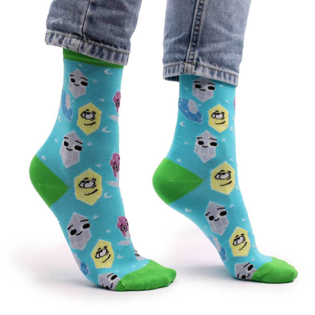 Hop Hare Bamboo Socks S/M Lucky Gemstones for Ultimate Comfort