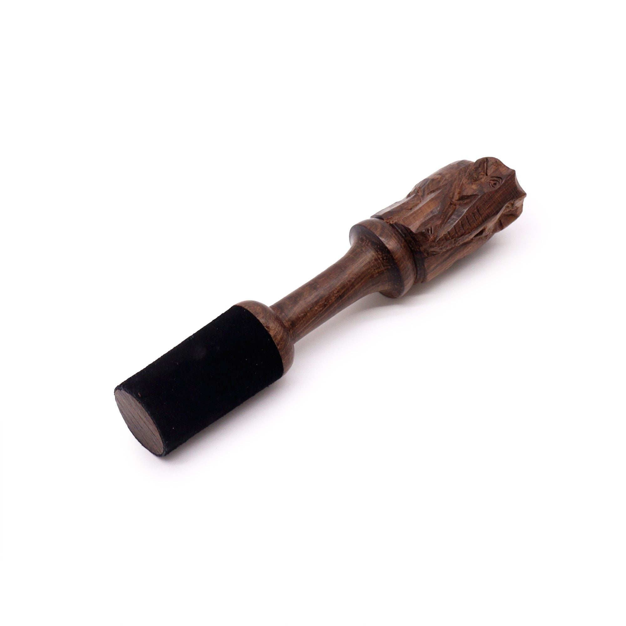 Wooden Stick with Elephant Carving for 14cm Singing Bowls