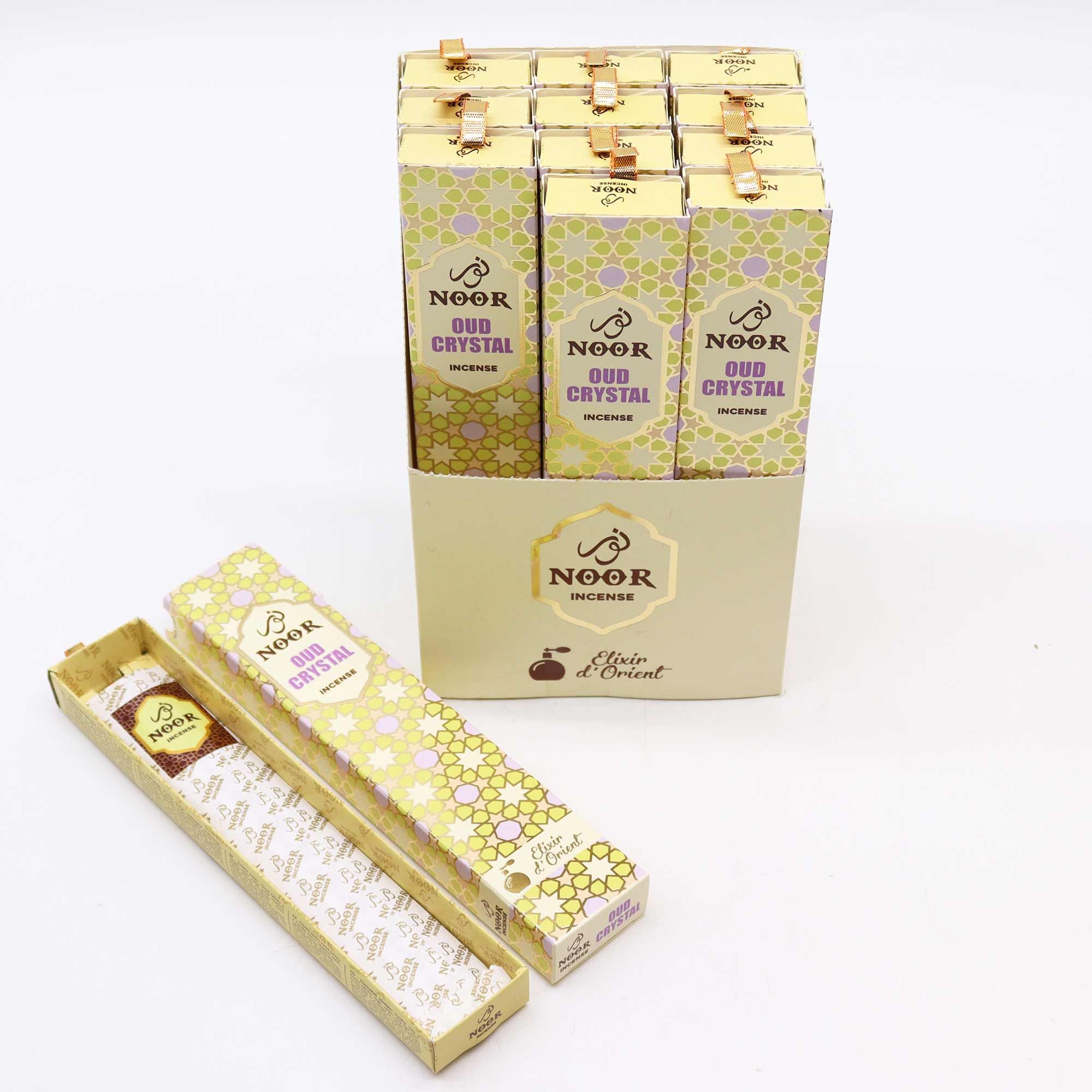 Noor Oud Incense Crystal for a Distinctive Aromatic Experience