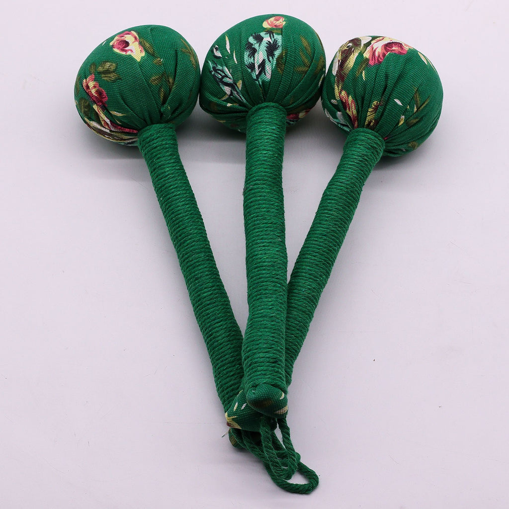 Green Wormwood Massage Hammer for Relaxation and Comfort Therapy