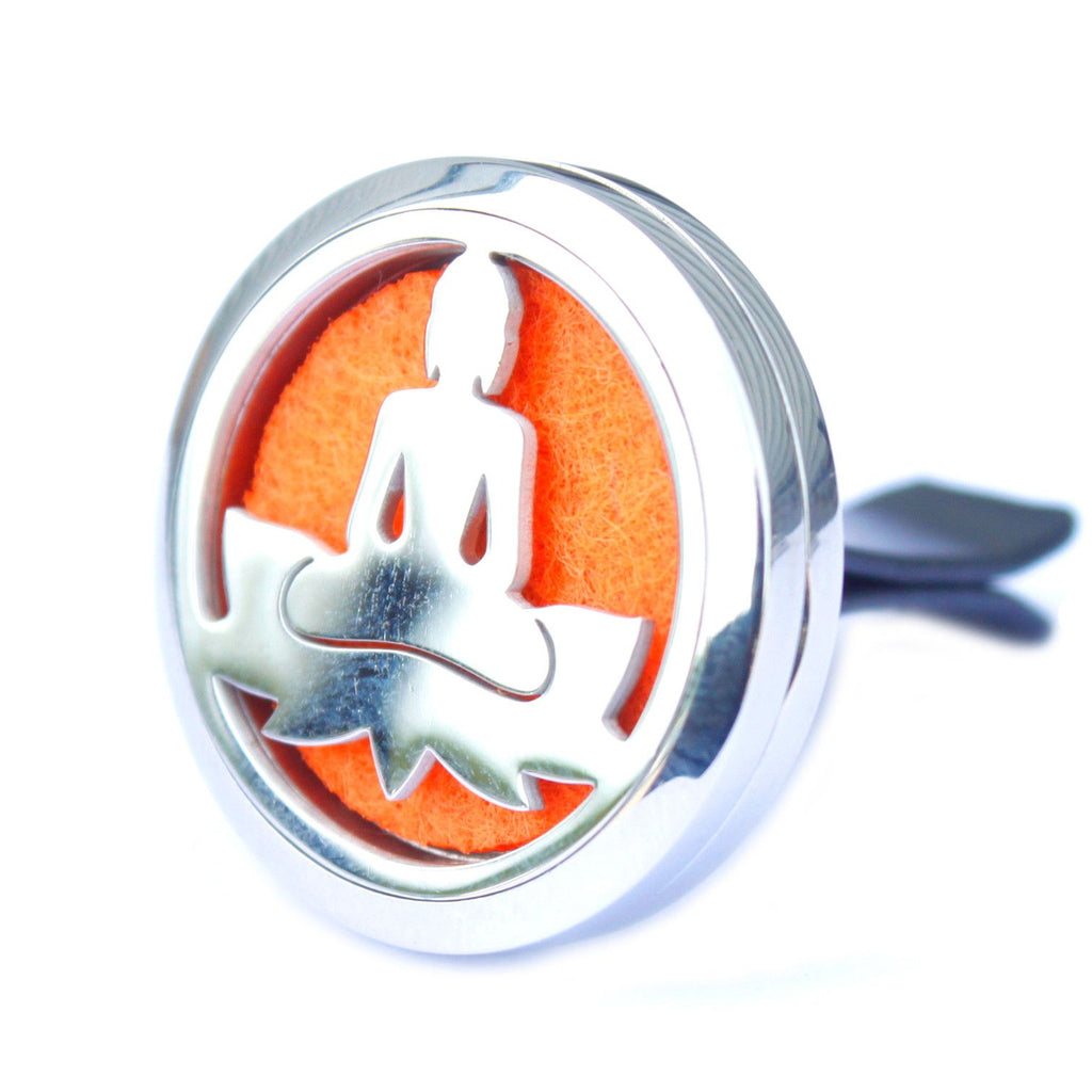 Lotus Buddha Car Diffuser Kit for Aromatherapy in Your Vehicle