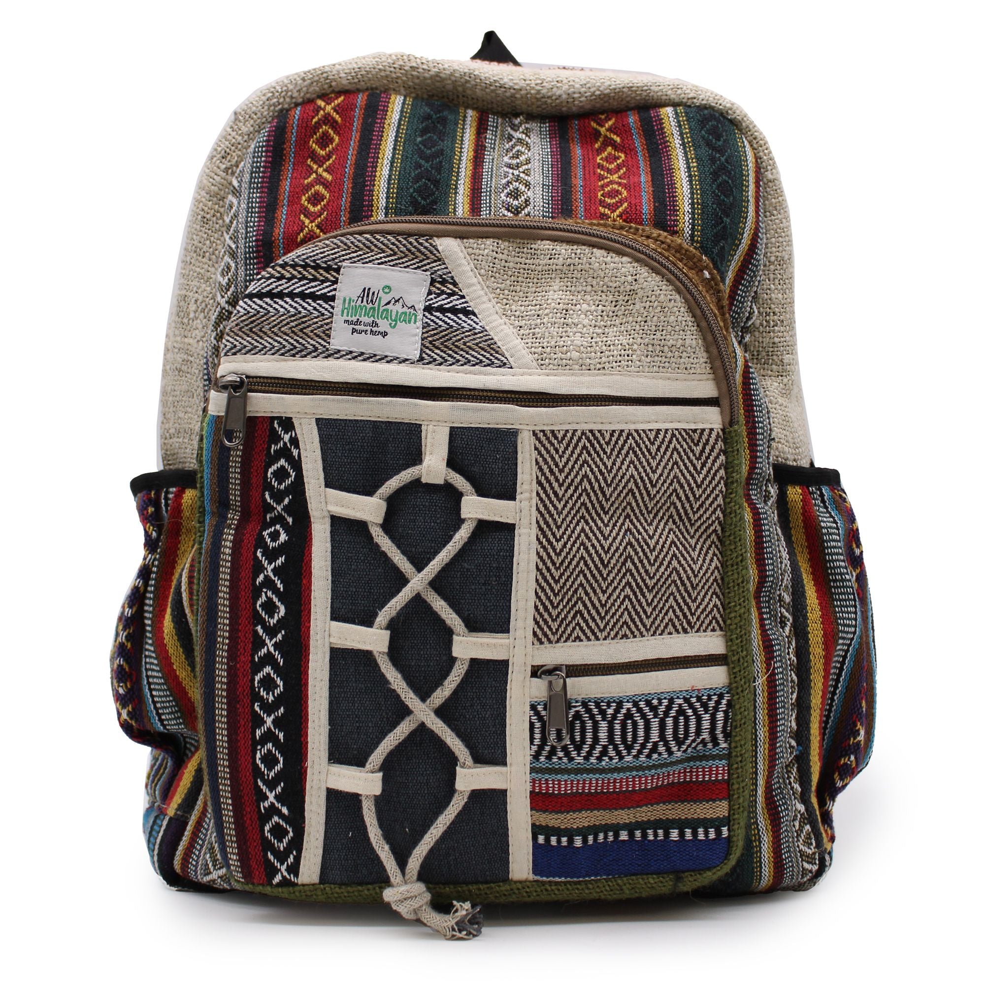 Large Backpack with Rope & Pockets Style for Everyday Use