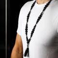 Essence of the Volcano Necklace with Silver Buddha Charm Design