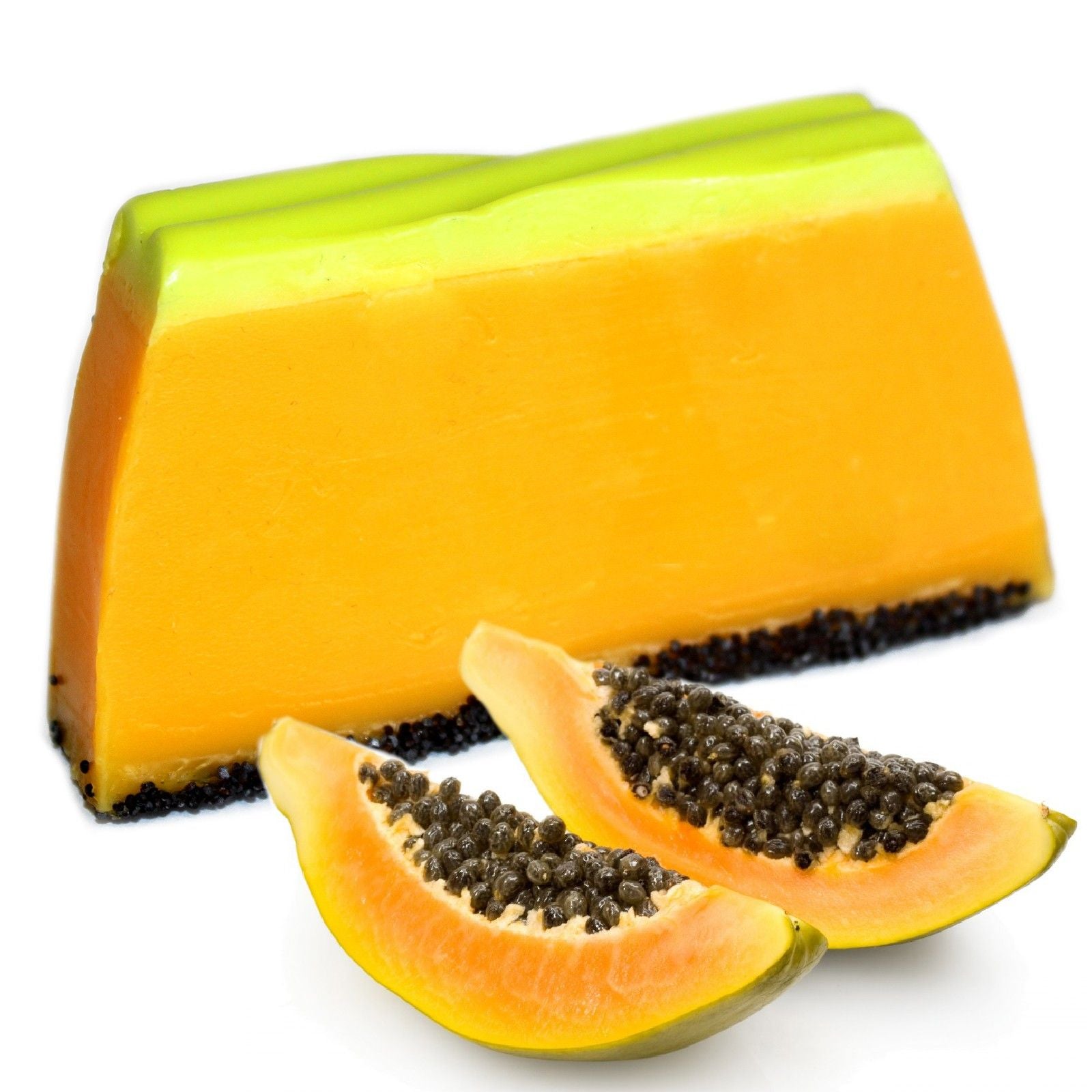 Tropical Paradise Soap Loaf with Papaya and Exquisite Fragrance
