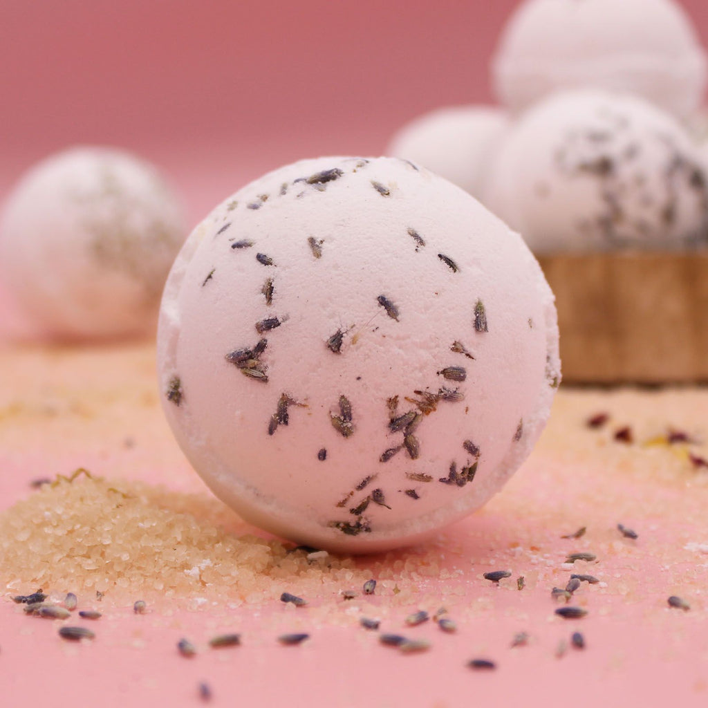 Relax Himalayan Salt Bath Bomb with Lavender and Jojoba Oil 180g