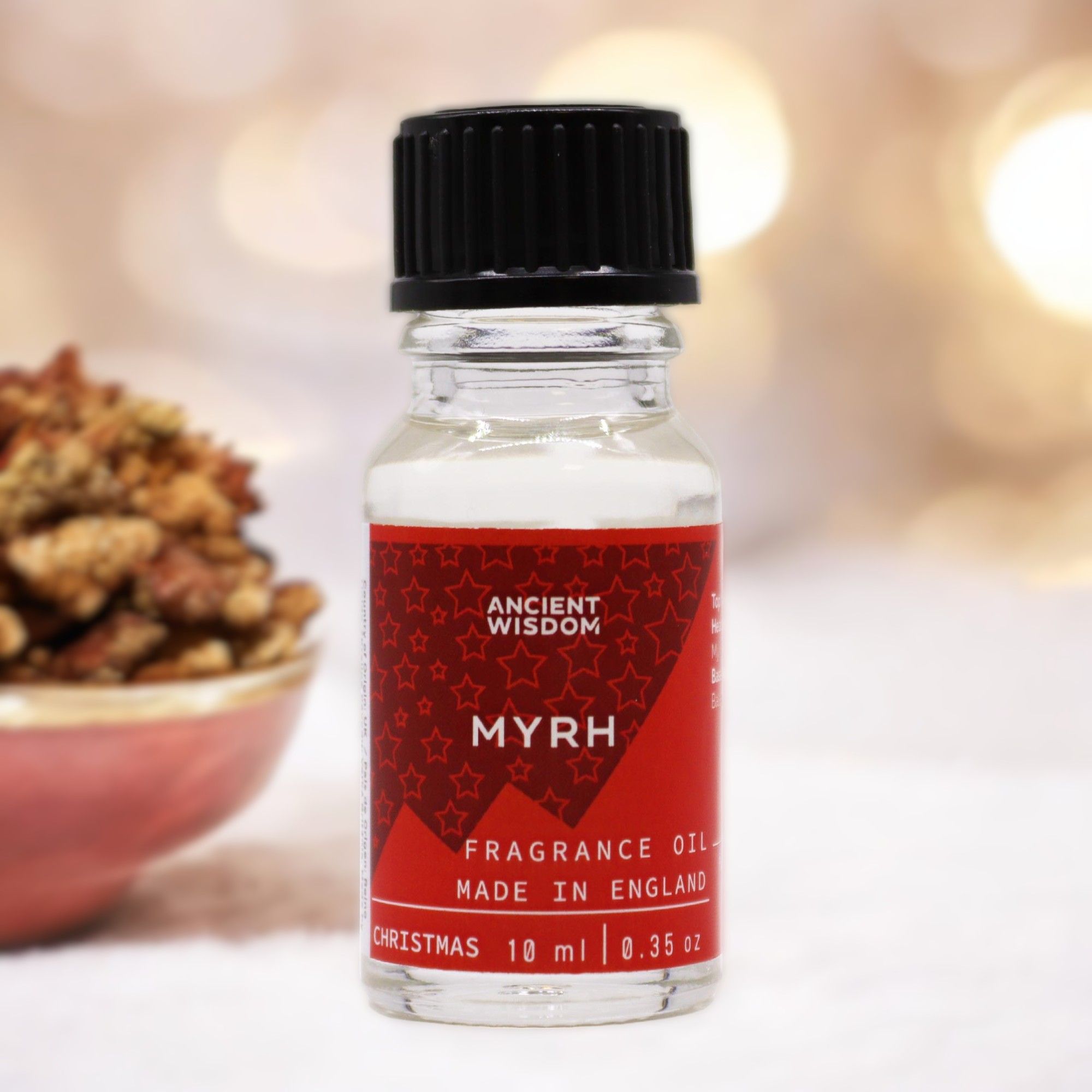 10ml Xmas Myrrh Fragrance Oil for a Long Lasting Festive Aroma