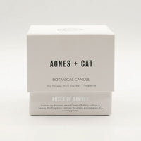 Agnes + Cat Botanical Soy Wax Candle - Roses Of Sawrey