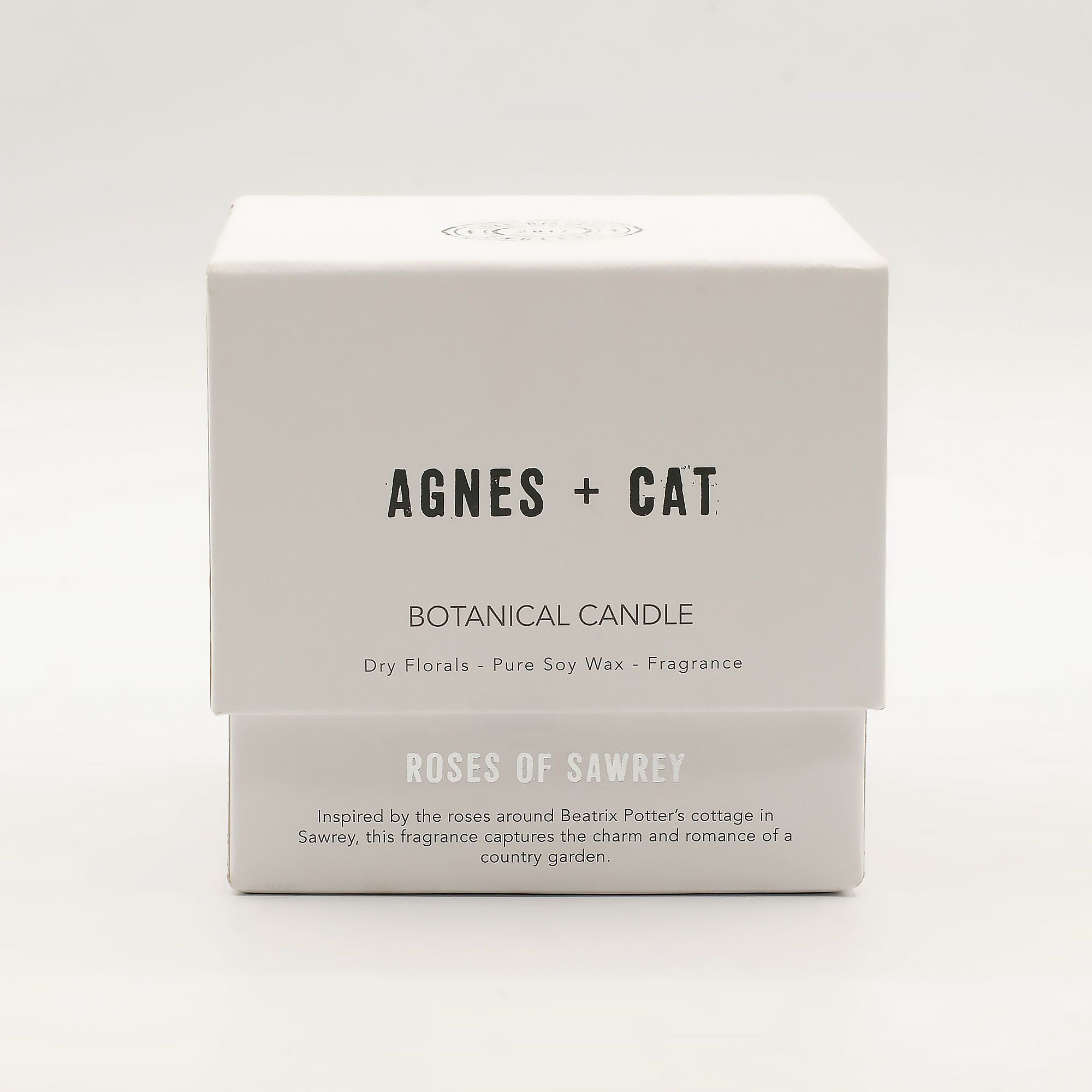 Agnes + Cat Botanical Soy Wax Candle - Roses Of Sawrey