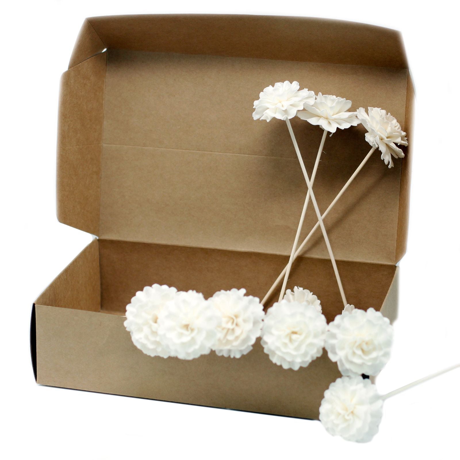 Natural Diffuser Flowers Carnation on Reed for Home Fragrance