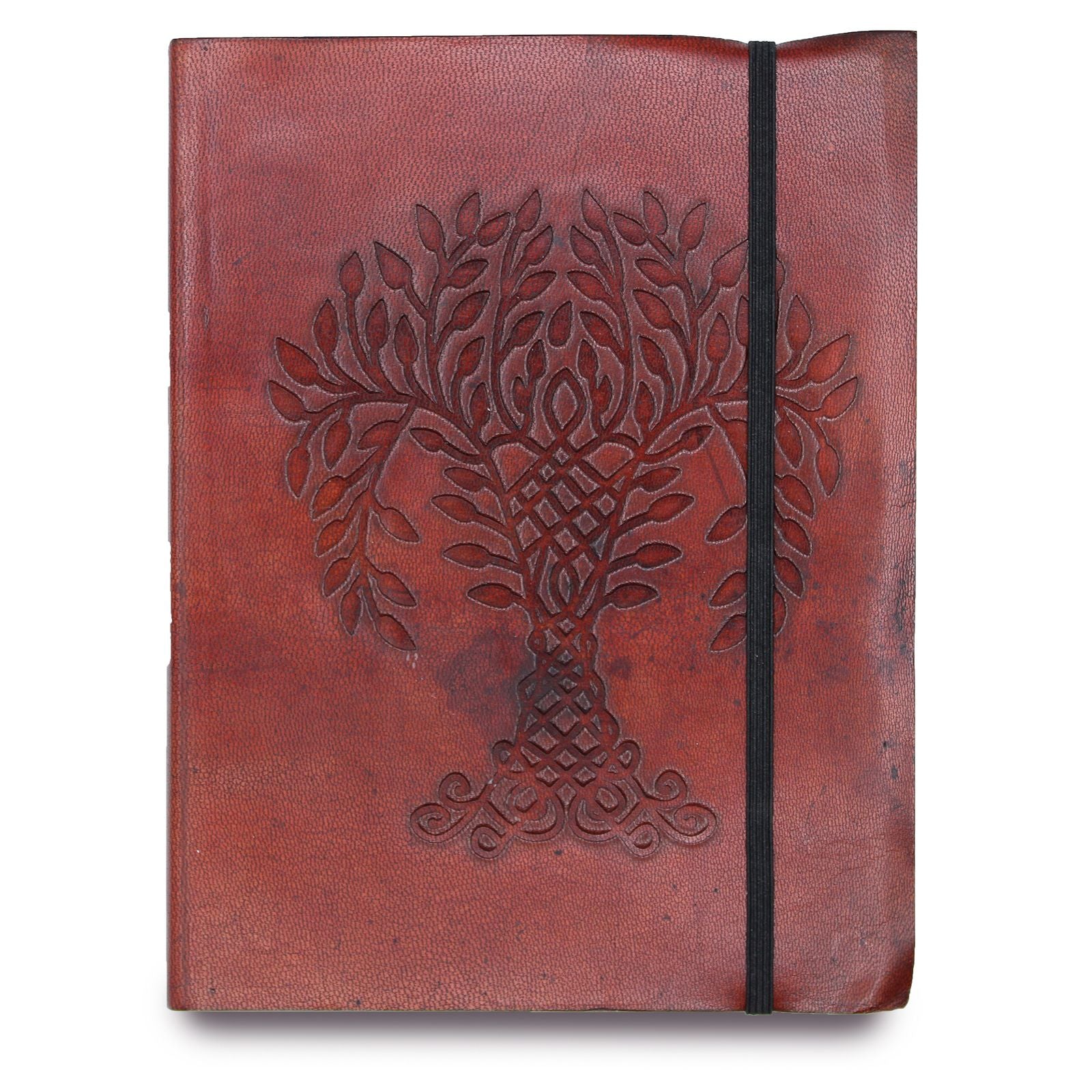 Medium Tree of Life Design Notebook with Secure Strap for Writing