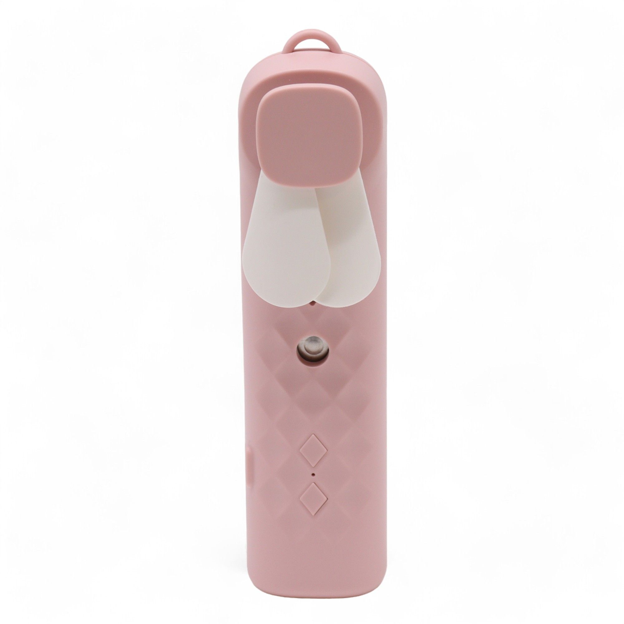 Pink Nano Mist Face Fan and Spray USB Rechargeable Hydration Device