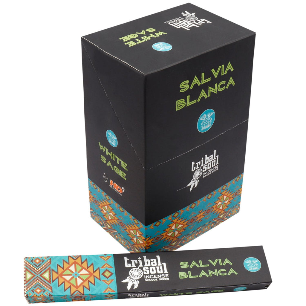 Tribal Soul Incense Sticks White Sage for Home Fragrance Use