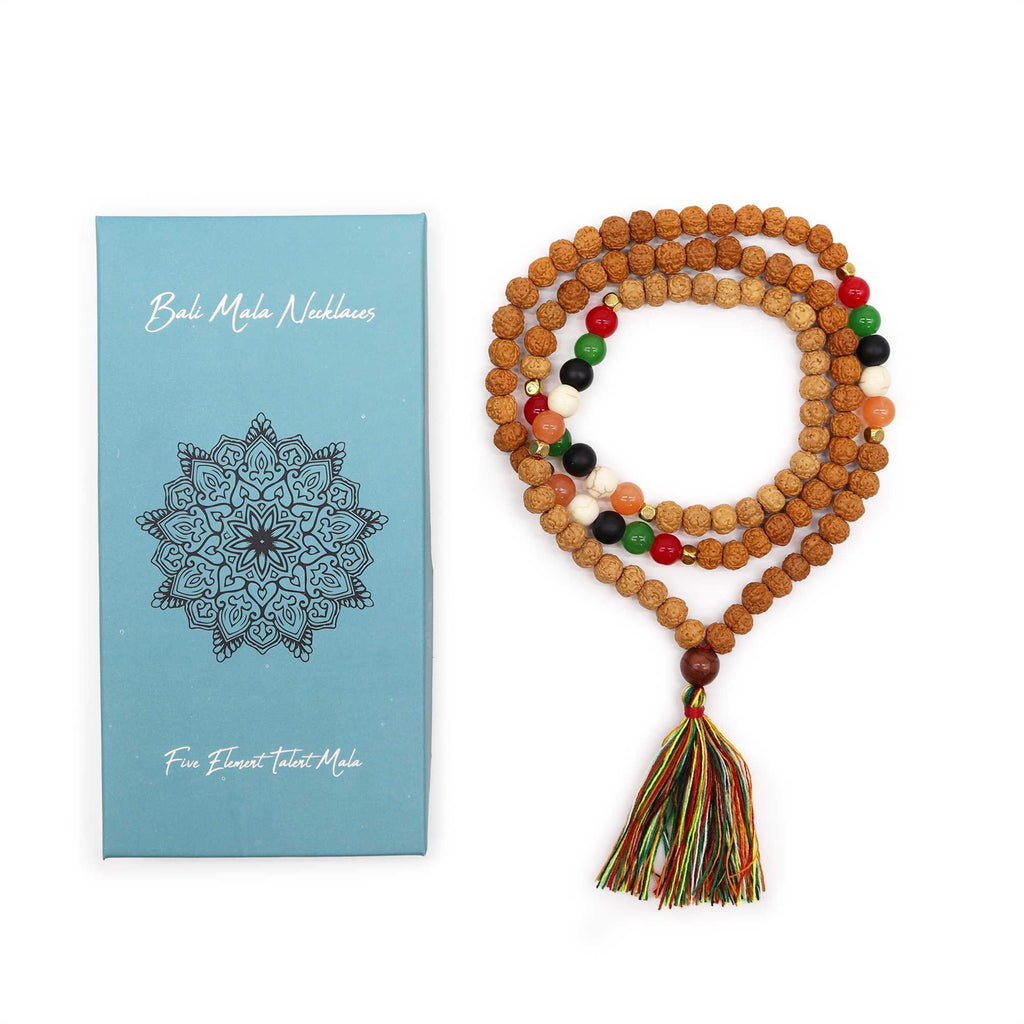 Bali Mala Necklace Five Element Talent for a Unique Fashion Statement