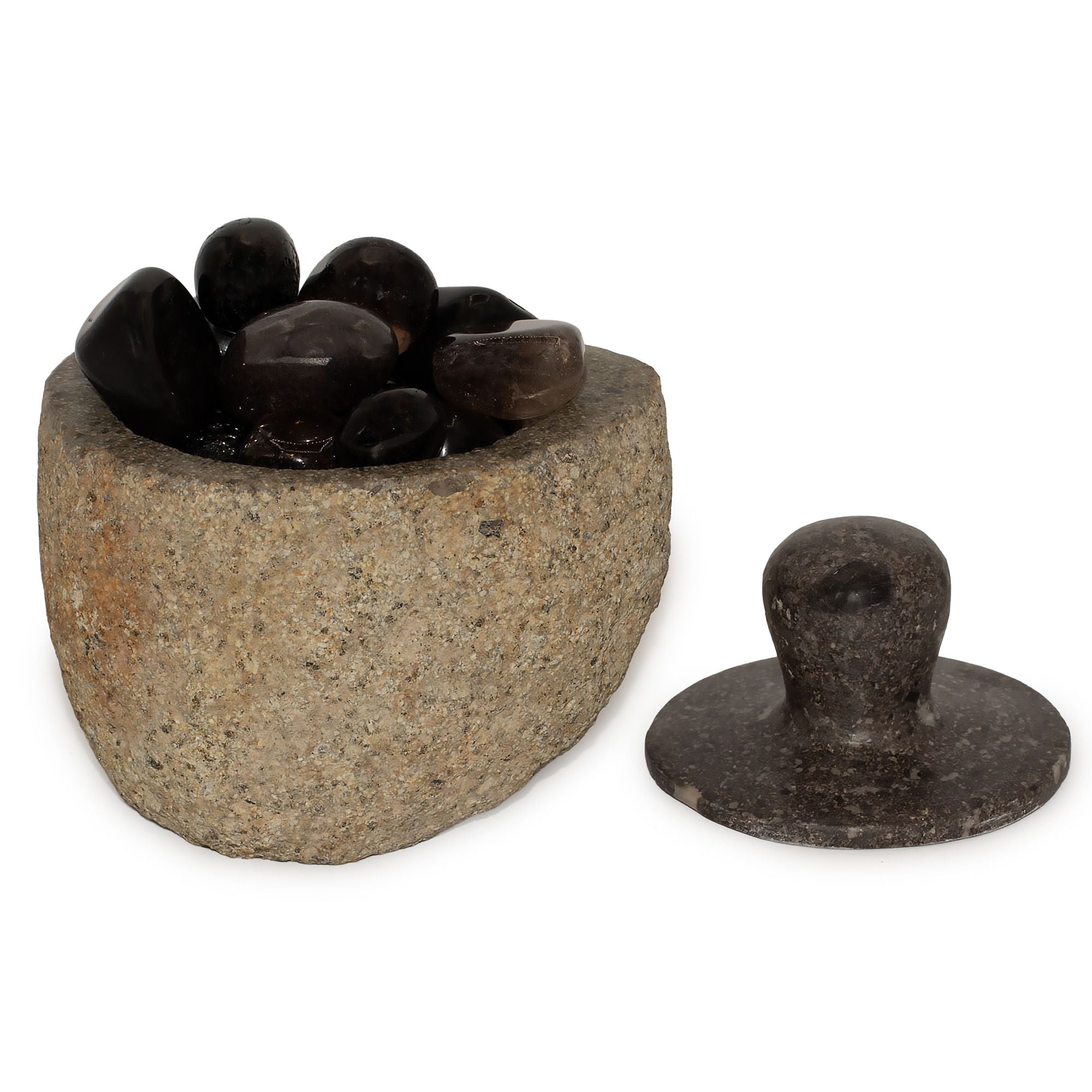 Natural Riverstone Grounding Pot Medium for Stylish Décor Storage
