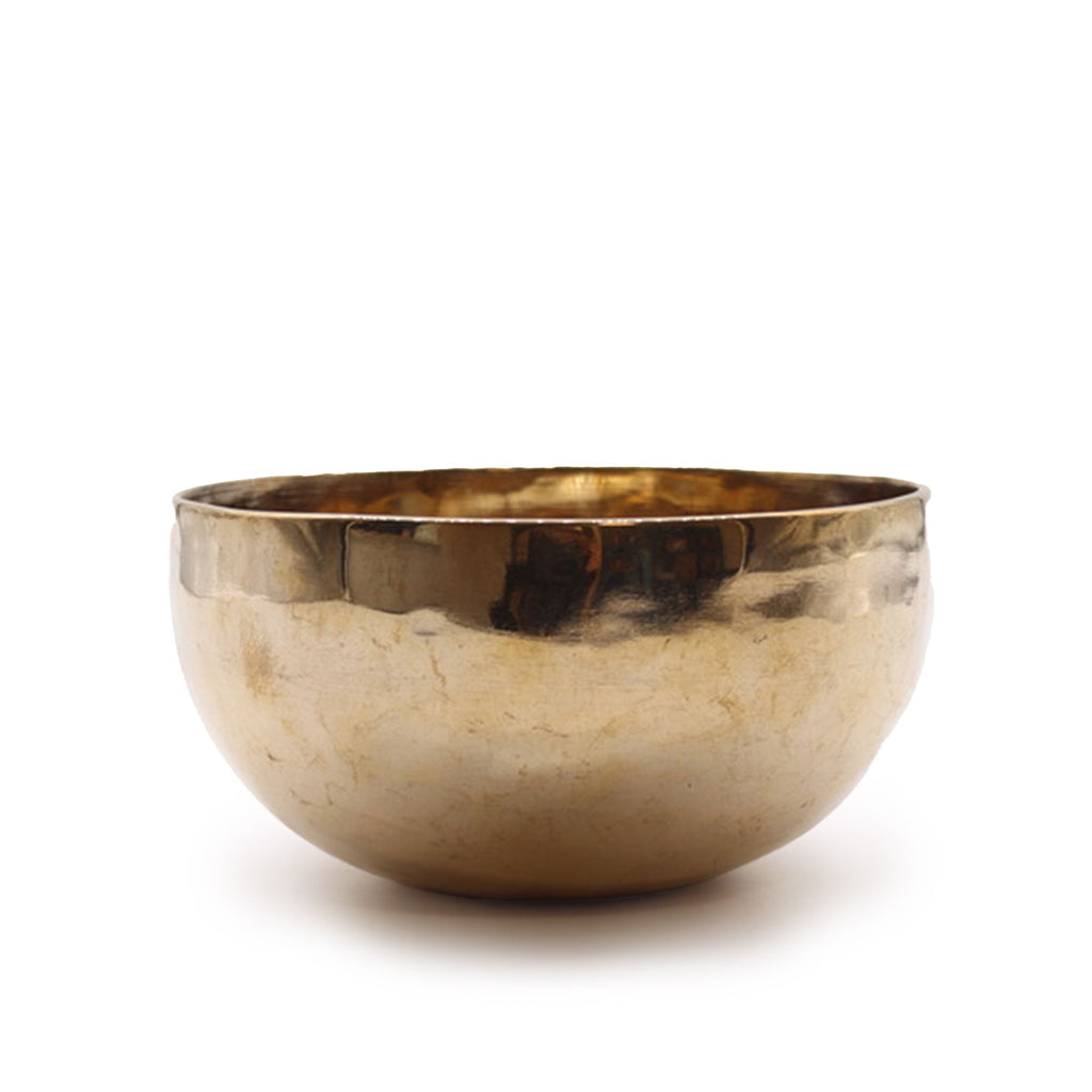 Medium Shining Bell Metal Handmade Singing Bowl 15cm for Home Decor