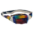Tiedye Hemp Bum Bag with Adjustable Strap for Versatile Wear