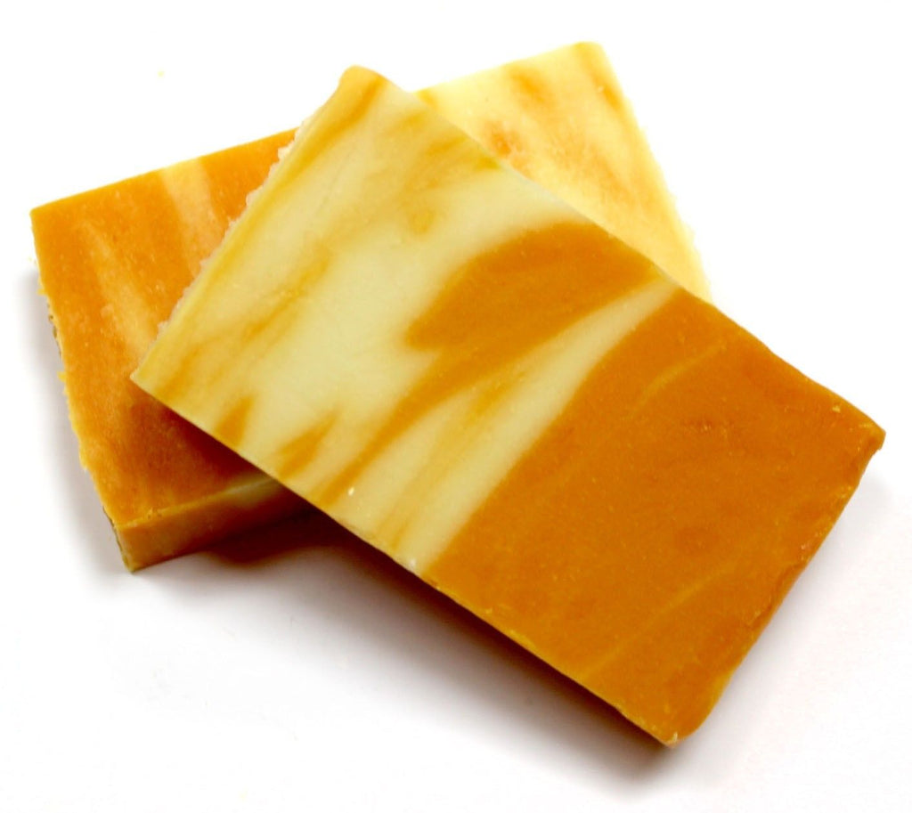 Orange Olive Oil Soap Loaf for Skin Care and Relaxation Benefits