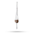 Macrame Pot Holder Classic Natural Medium Size for Stylish Decor