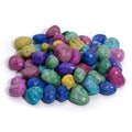 Bulk Treated Indian Dalmatian 1kg with 70 Colourful Tumbled Stones