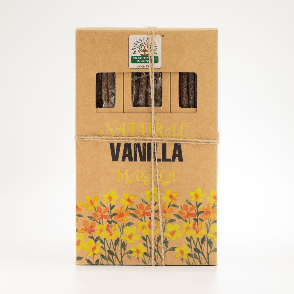 Natural Botanical Masala Incense Sticks with Vanilla Aroma