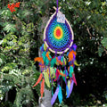 Bali Dream Catchers Medium Multi Teardrop Design for Home Decor