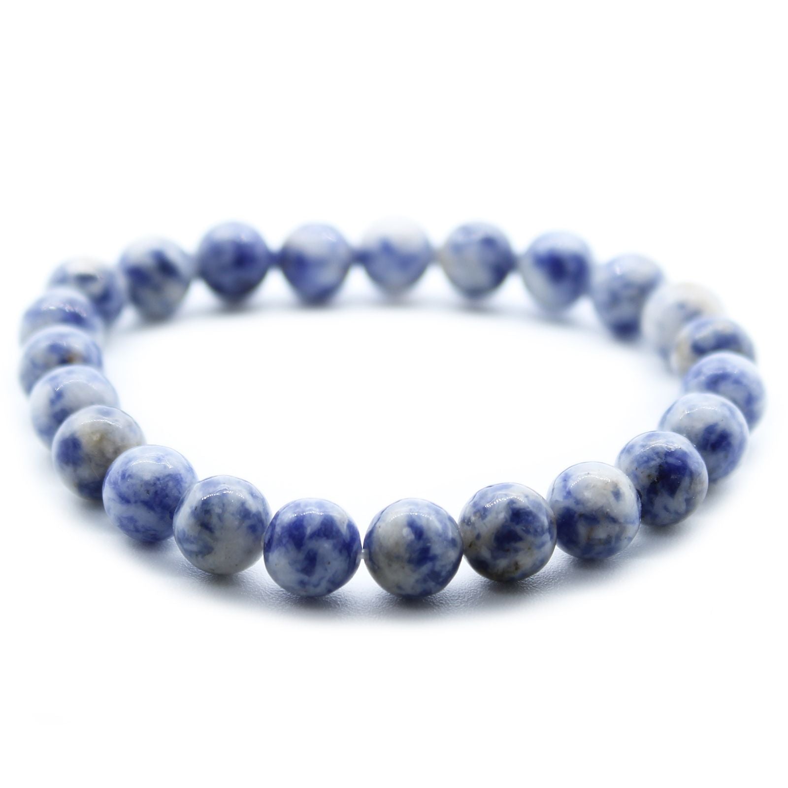 Sodalite Power Bracelet for Enhanced Communication and Study Style