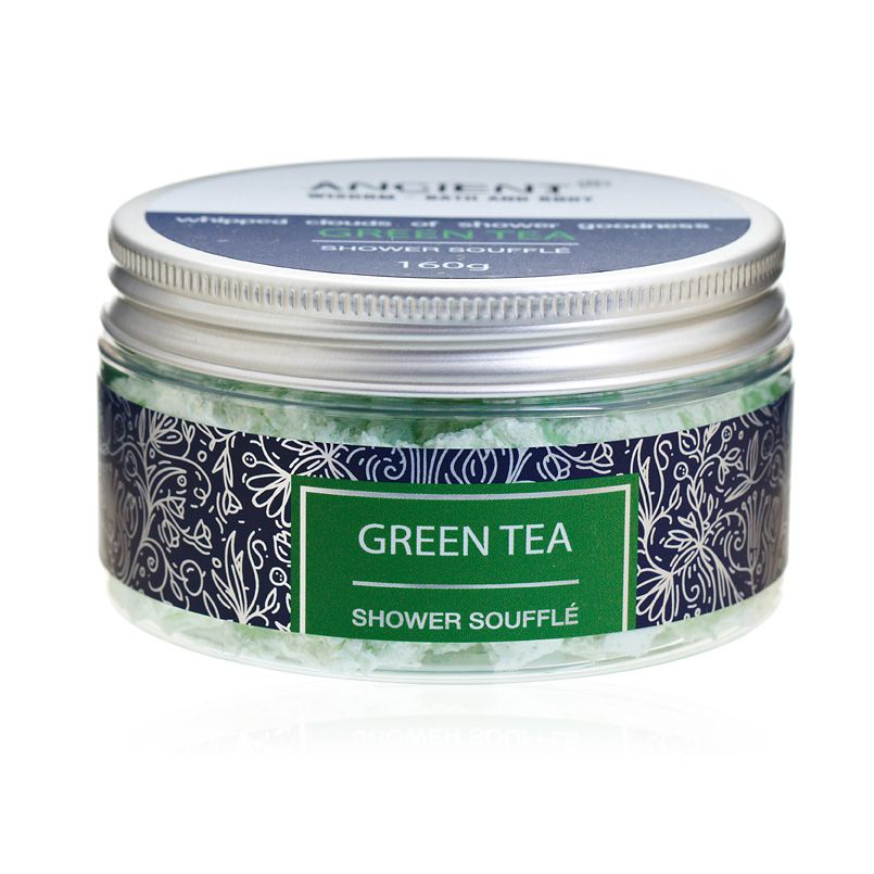 Shower Souffle 160g Green Tea for Gentle Cleansing and Care