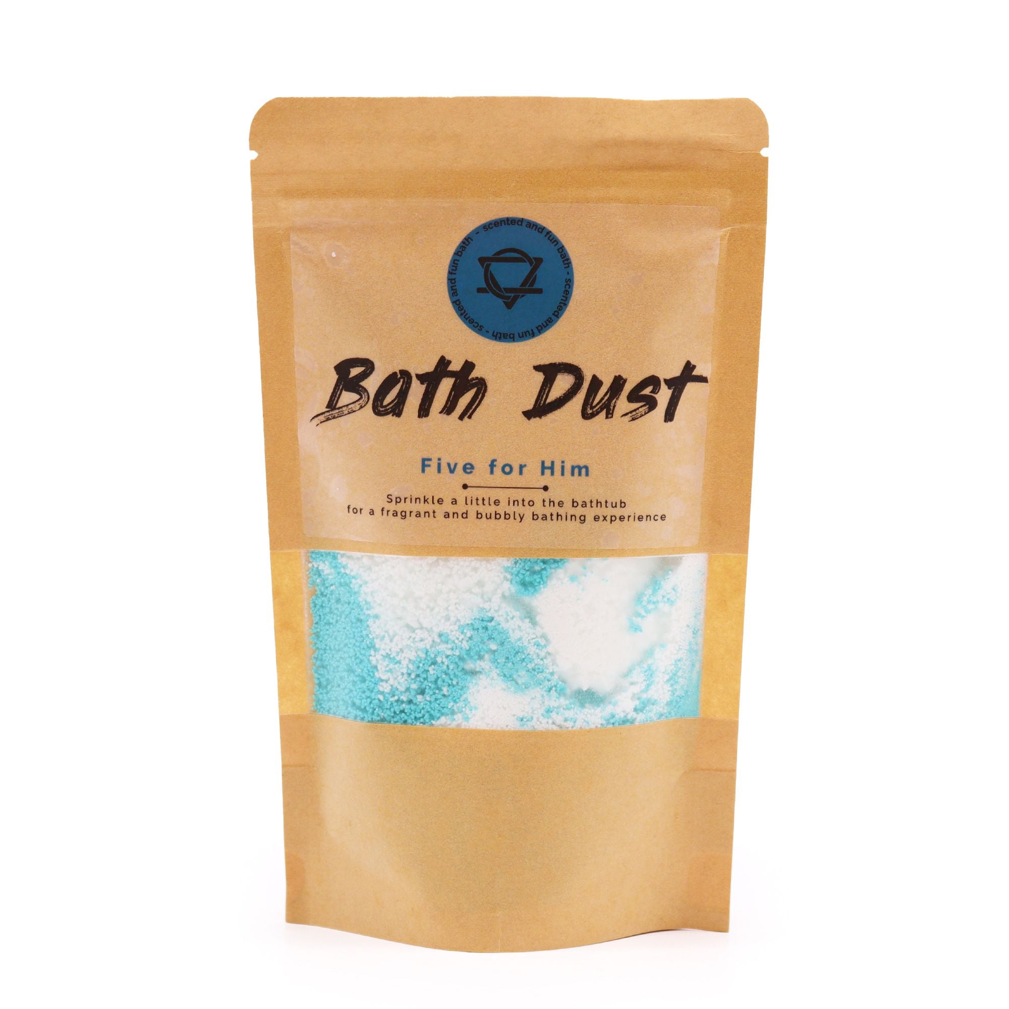 Five for Him Bath Dust 190g for an Invigorating Relaxing Bath