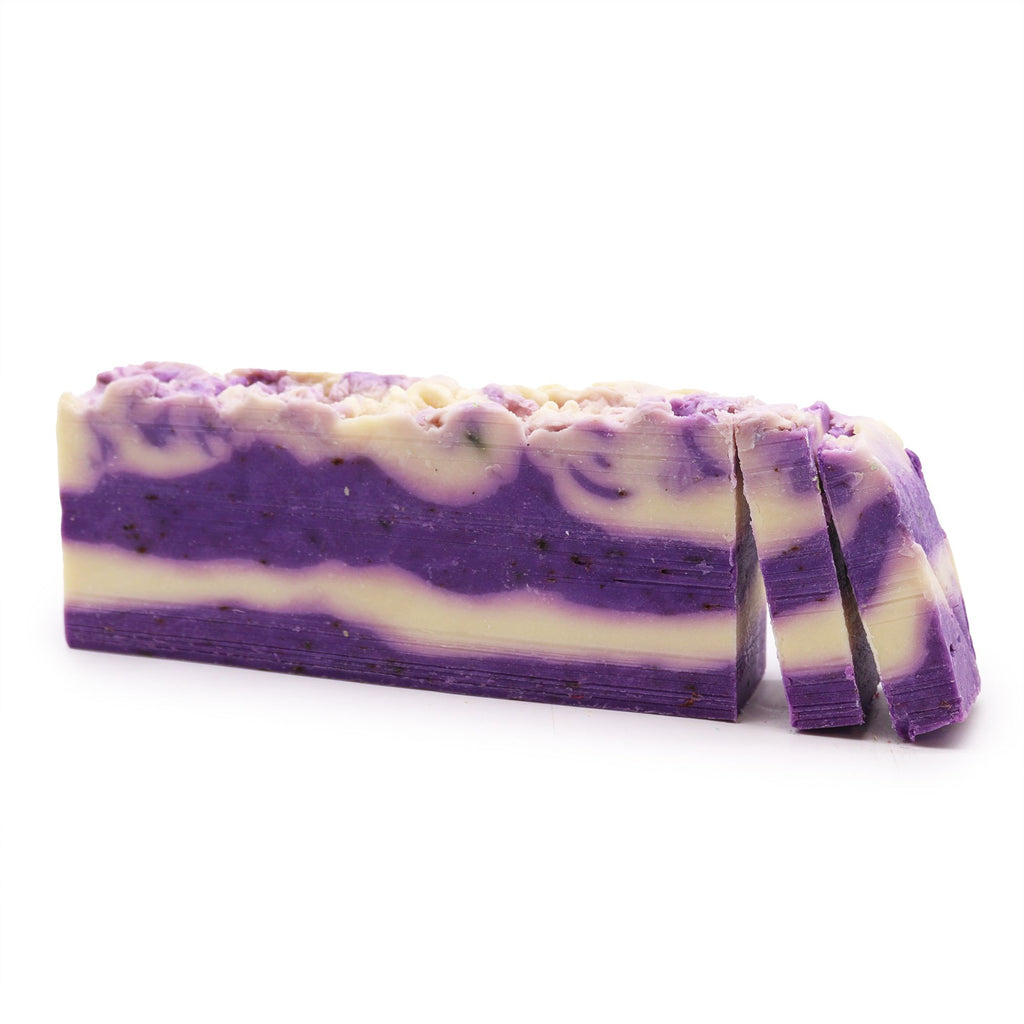 Lavender Olive Oil Soap Loaf for a Calming Skin Care Experience