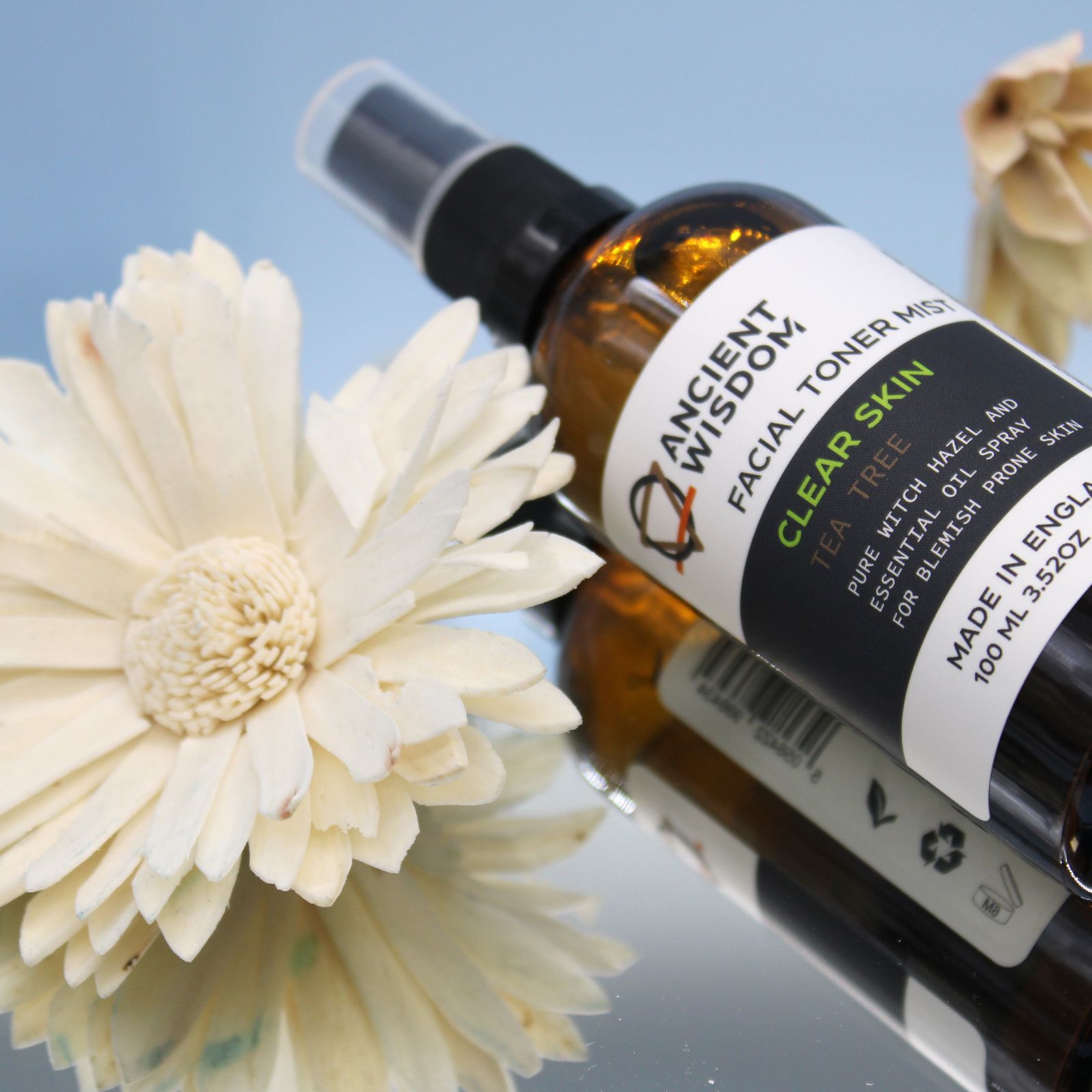 Witch Hazel with Peppermint 100ml Facial Toner Mist for Hydration