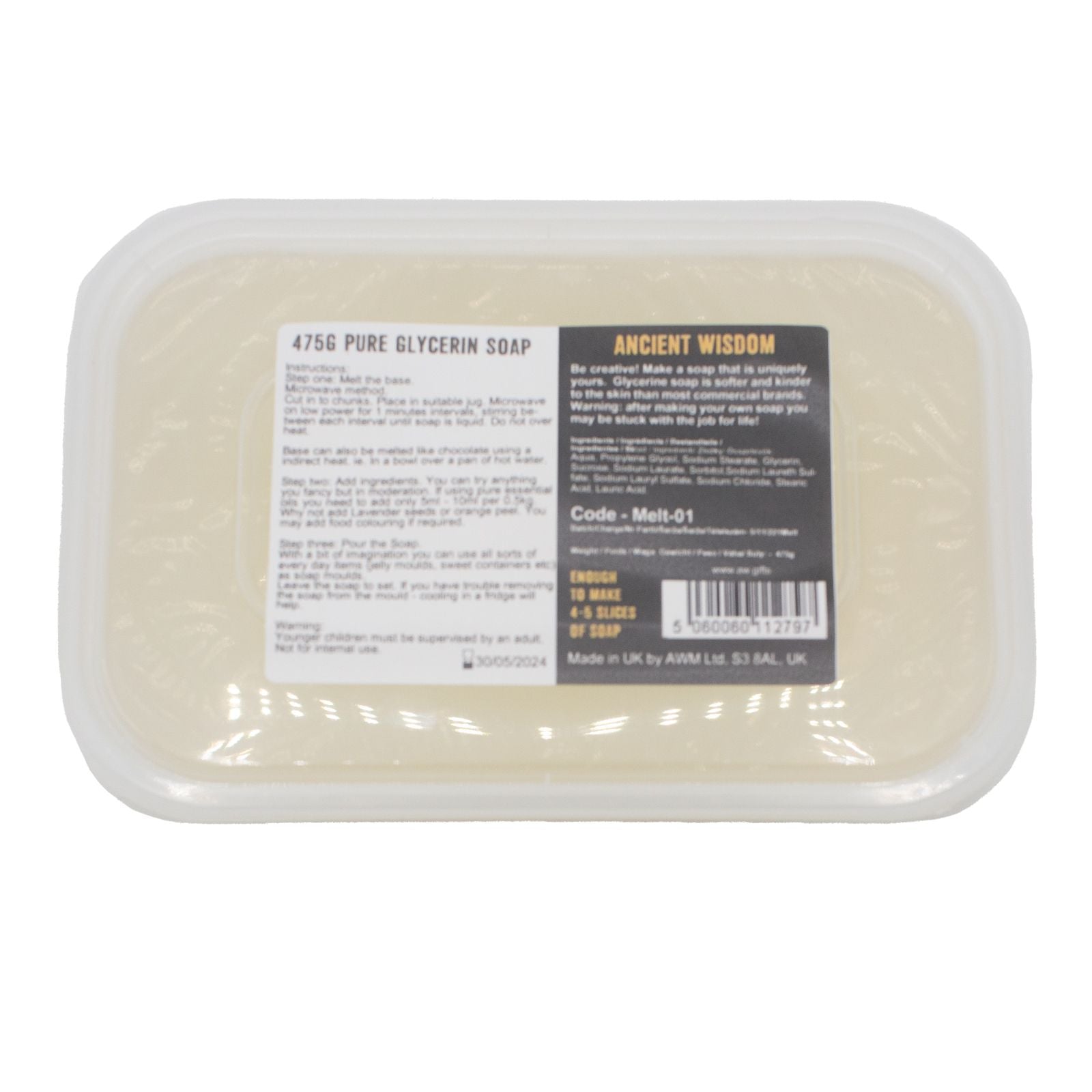 Melt and Pour 475g Soap Kit for Creative Soap Making Fun