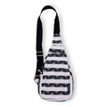 Nomad Sari Jacquard Natural Cross Bag with Stylish Design