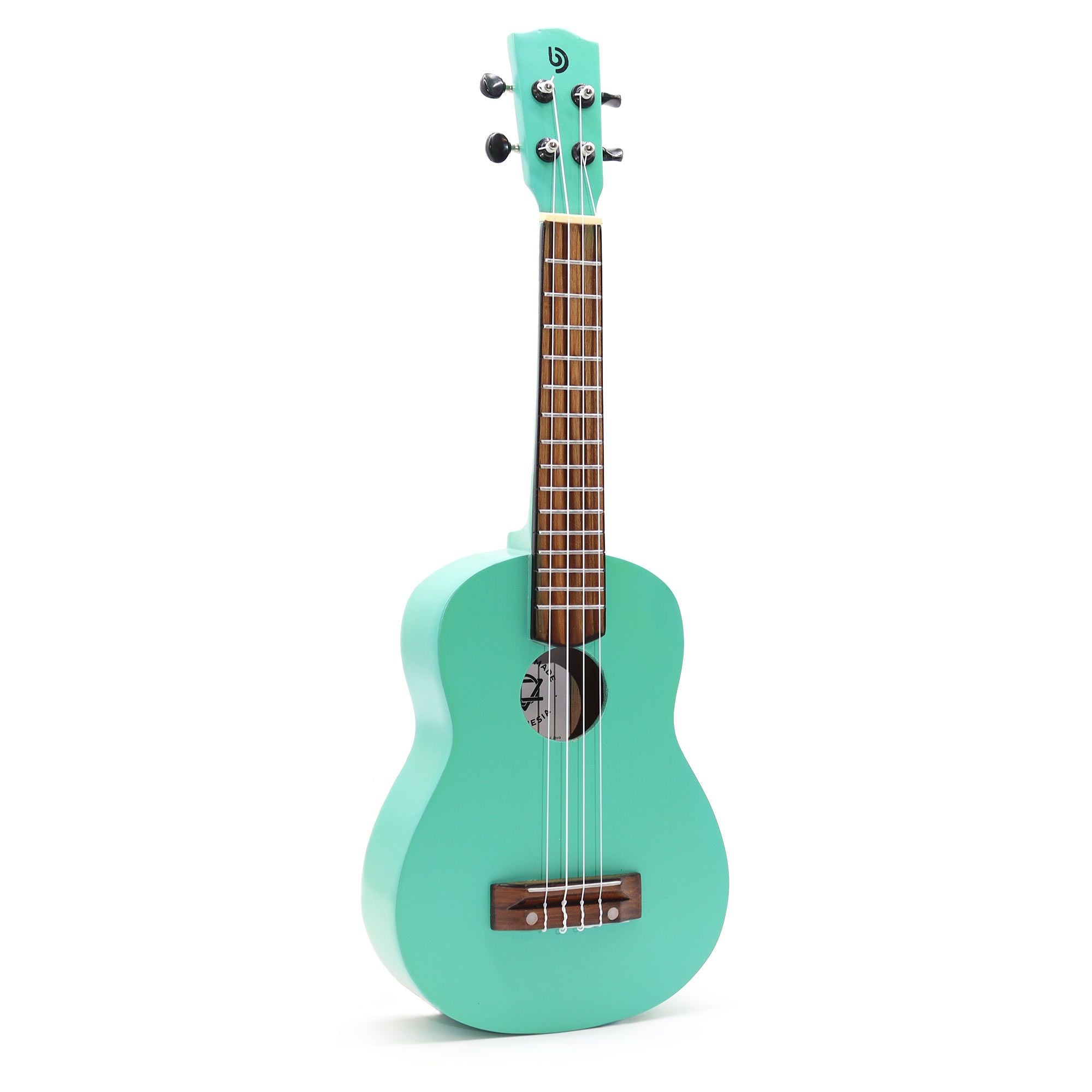 Artisan Made Turquoise Finish 4 String Ukulele for Music Lovers