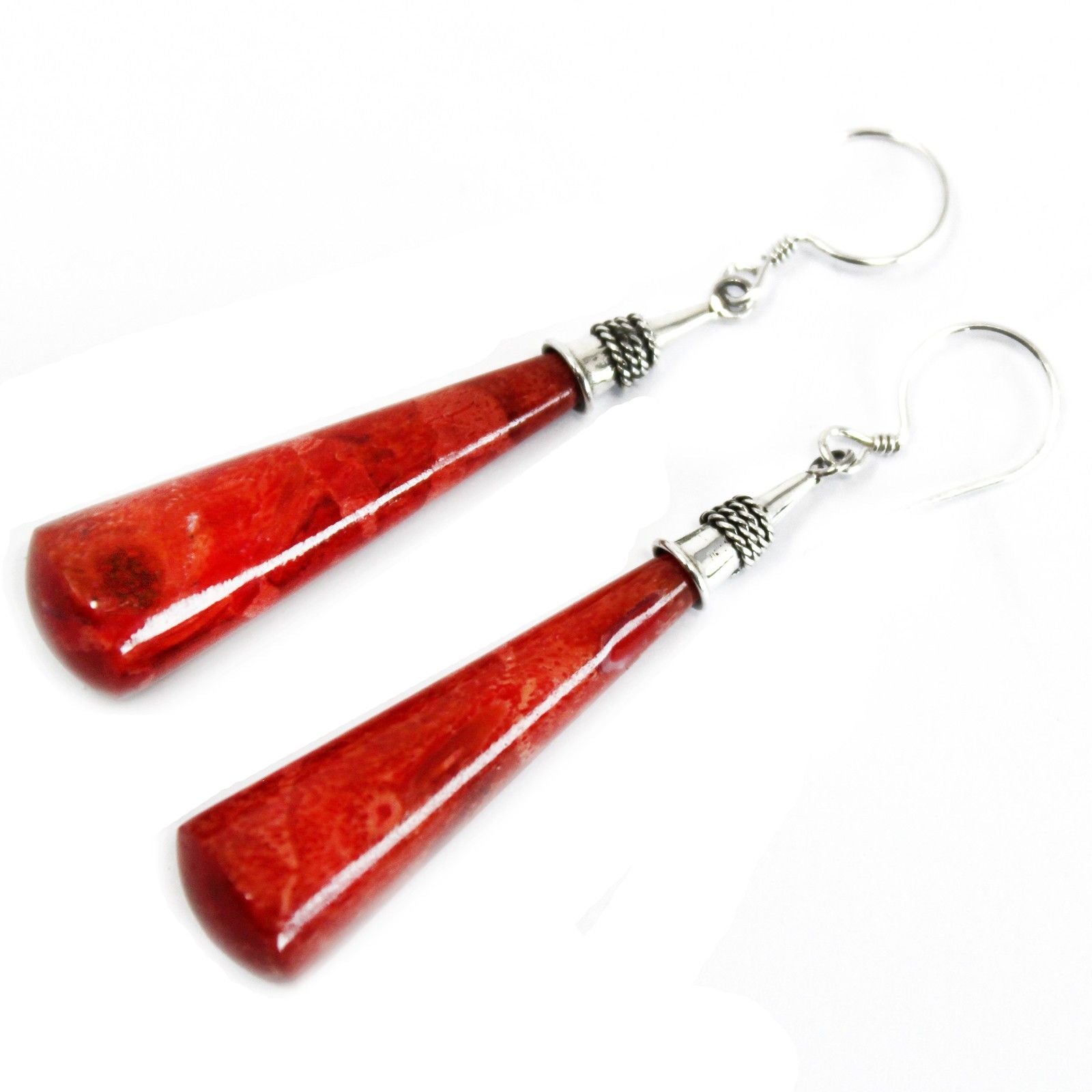 925 Silver Long Teardrop Earrings for Stylish Occasions