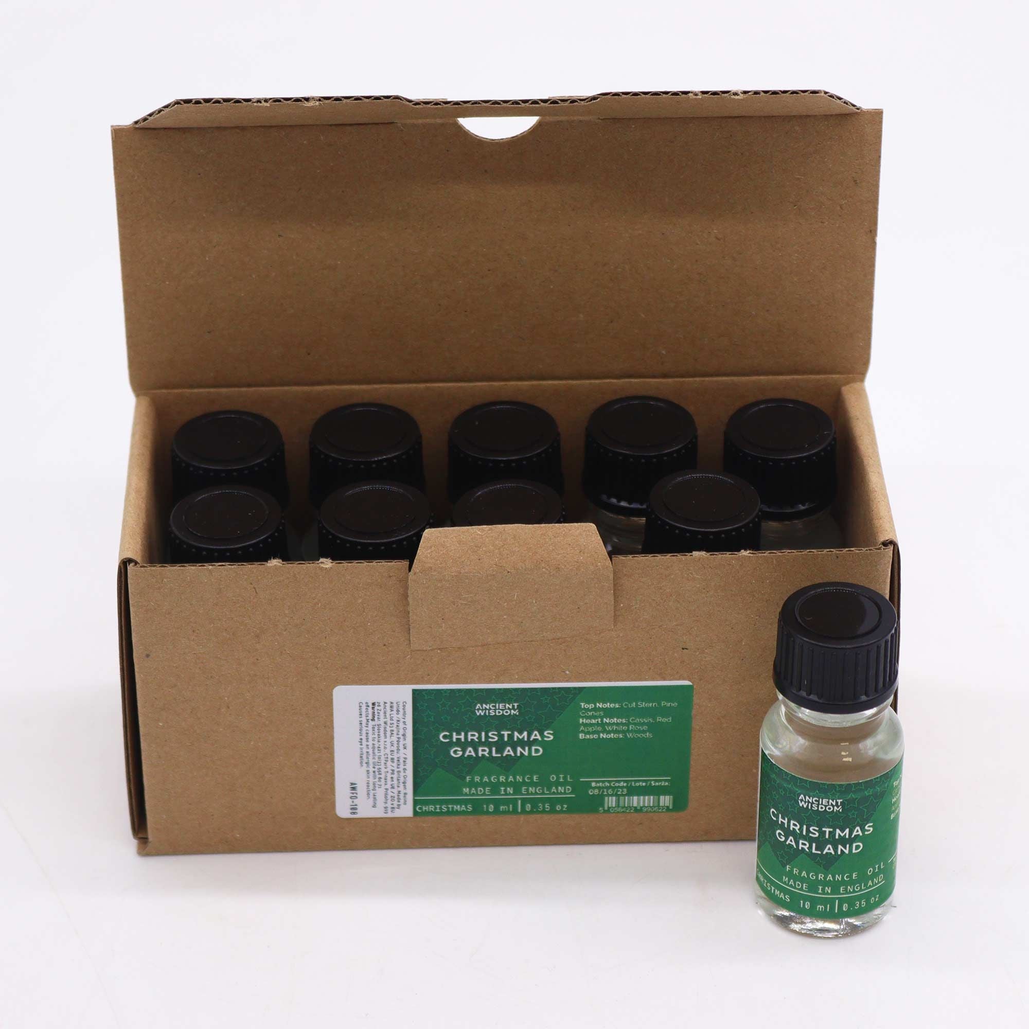 Christmas Garland Fragrance Oil 10ml for Enchanting Festive Scents