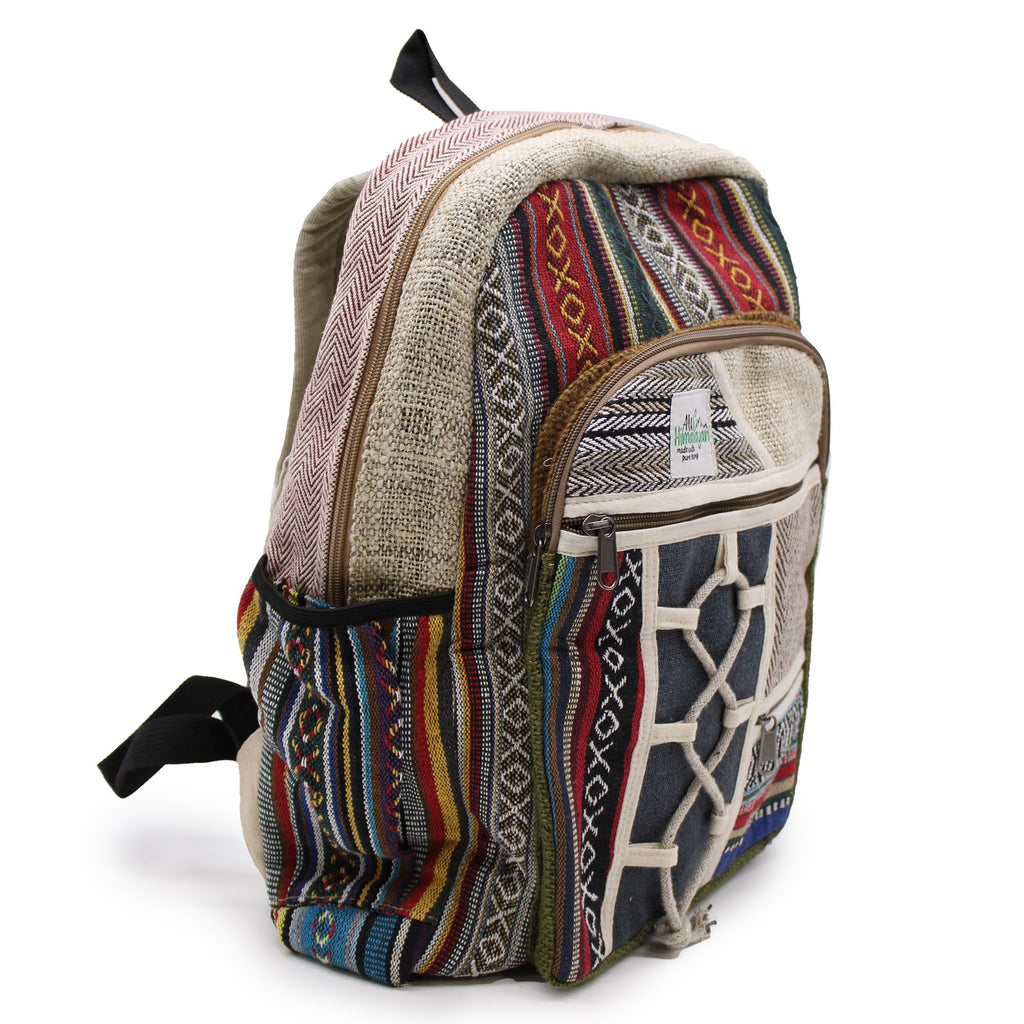 Large Backpack with Rope & Pockets Style for Everyday Use