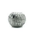 Greek Bubble Clay Plant Pot in Cream 10cm Decorative Home Accent