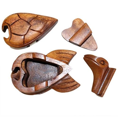Bali Magic Box Tortoise Fun Puzzle Gift Box for All Occasions