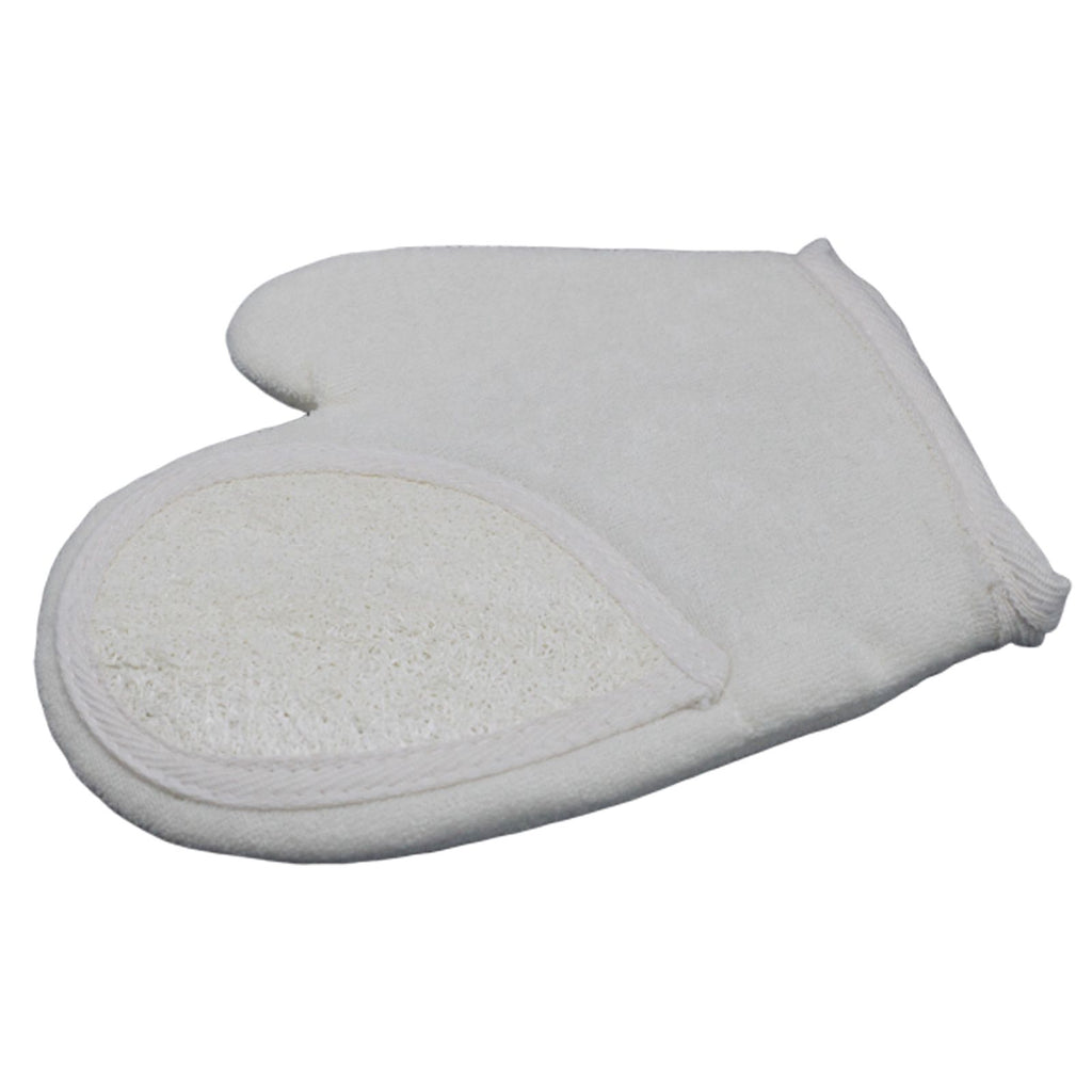 Natural Loofah Body Scrubs Glove for Effective Skin Exfoliation