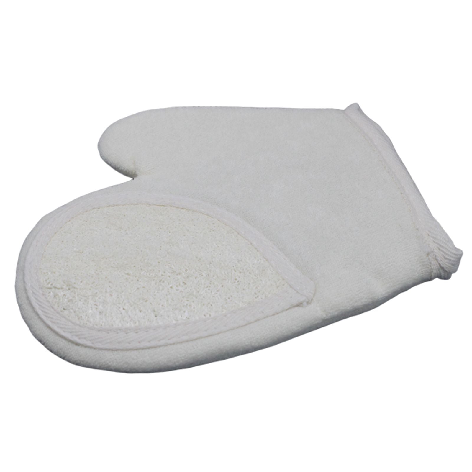 Natural Loofah Body Scrubs Glove for Effective Skin Exfoliation