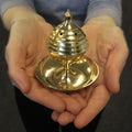Large Brass Incense Burner for Creating a Calming Home Atmosphere