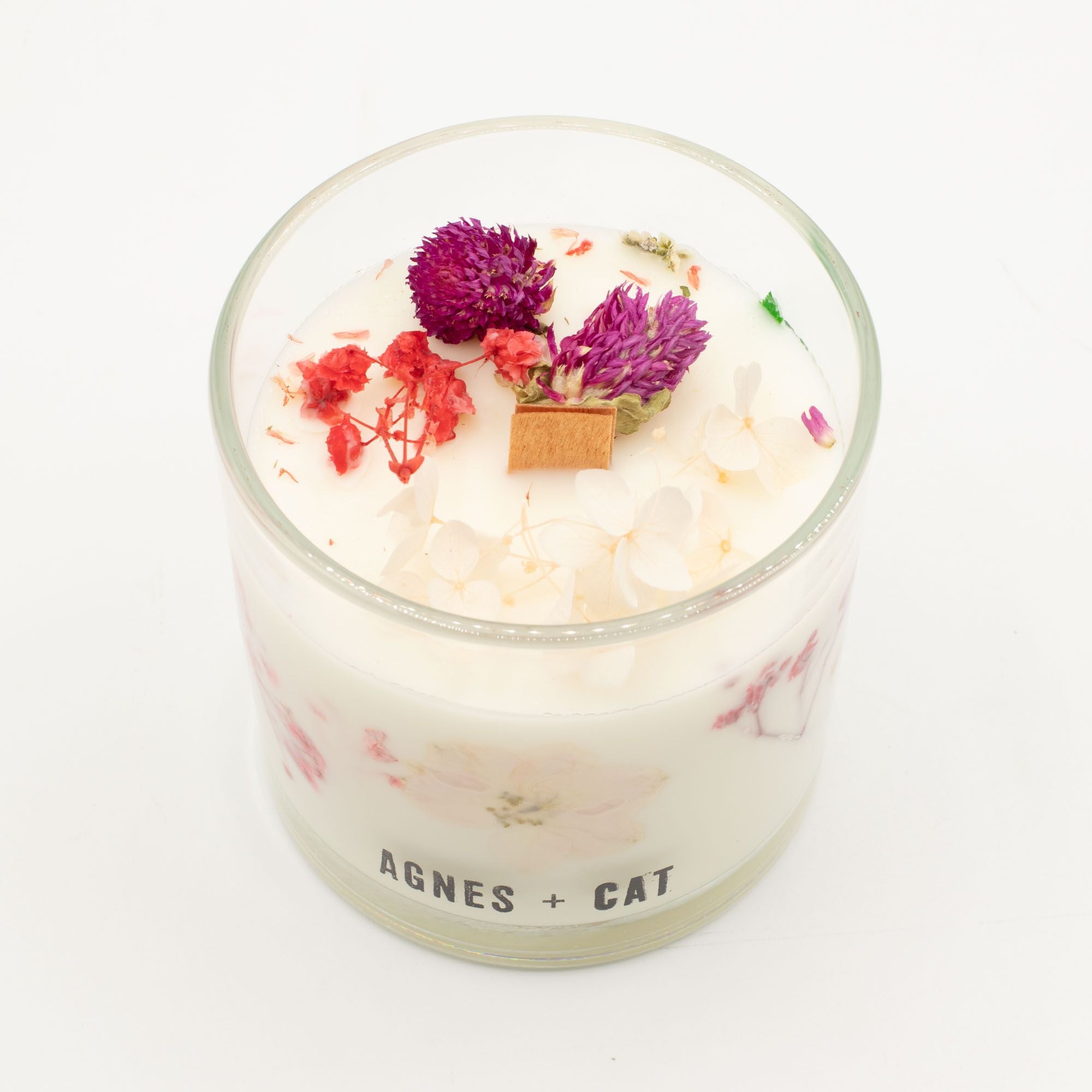 Agnes + Cat Botanical Soy Wax Candle - Roses Of Sawrey