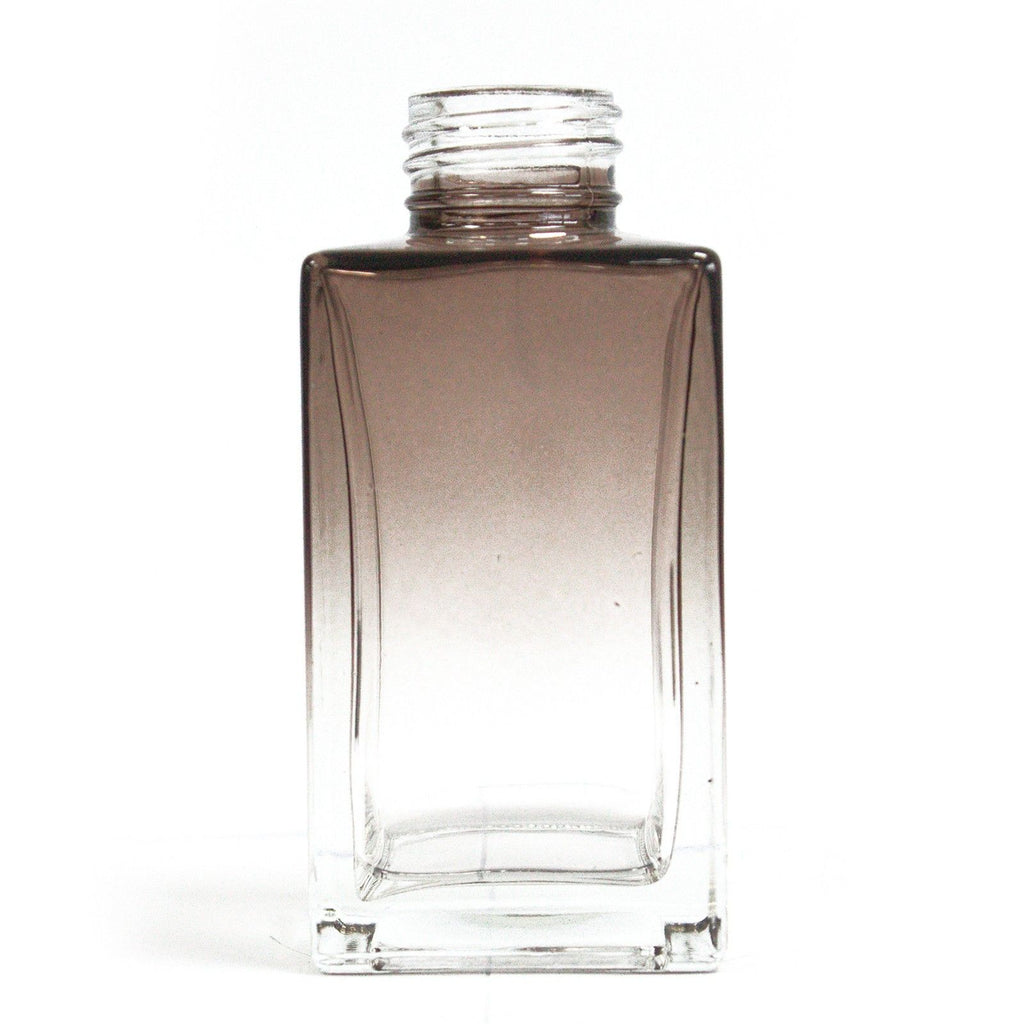 Charcoal 100 ml Square Long Reed Diffuser Bottle for Home Fragrance