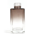 Charcoal 100 ml Square Long Reed Diffuser Bottle for Home Fragrance
